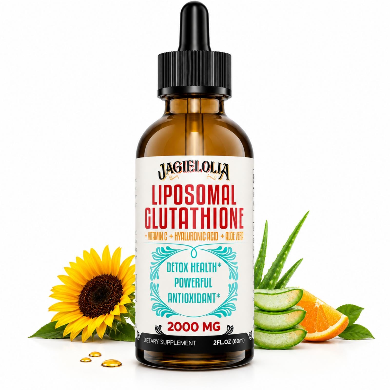 what is the difference between reduced glutathione and liposomal glutathione Jagielolia 2000MG Liquid, Made in USA, Supplement, Enhanced Absorption, Non-GMO, Powerful Antioxidant for Immune System, Energy, Aging Defense, 2 Floz : Health & Household BPC-157: Miracle Drug or cellular defense Flavor:20 Packets of Watermelon