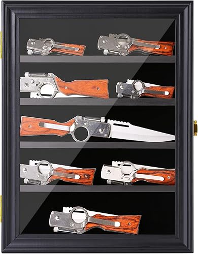 Miniatura 2 de Caja de exhibición de la colección de cuchillos de bolsillo