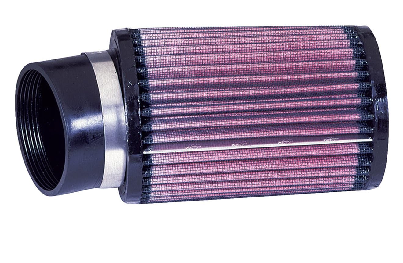 Universal Clamp-On Air Filter: High Performance, Premium, Washable, Replacement Engine Filter: Flange Diameter: 2.75 In, Filter Height: 6 In, Flange Length: 2 In, Shape: Round, RU-3190