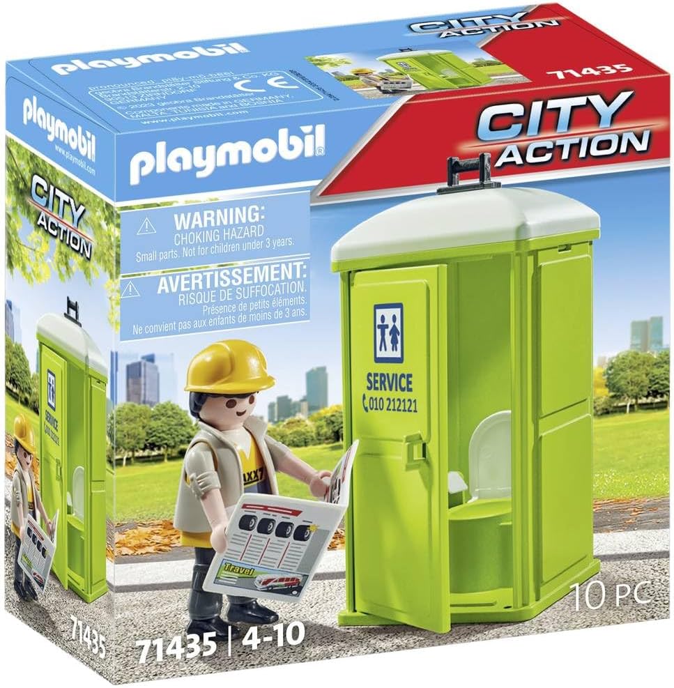 PLAYMOBIL City Action Mobile Toilet (Bajamaja) - 71435