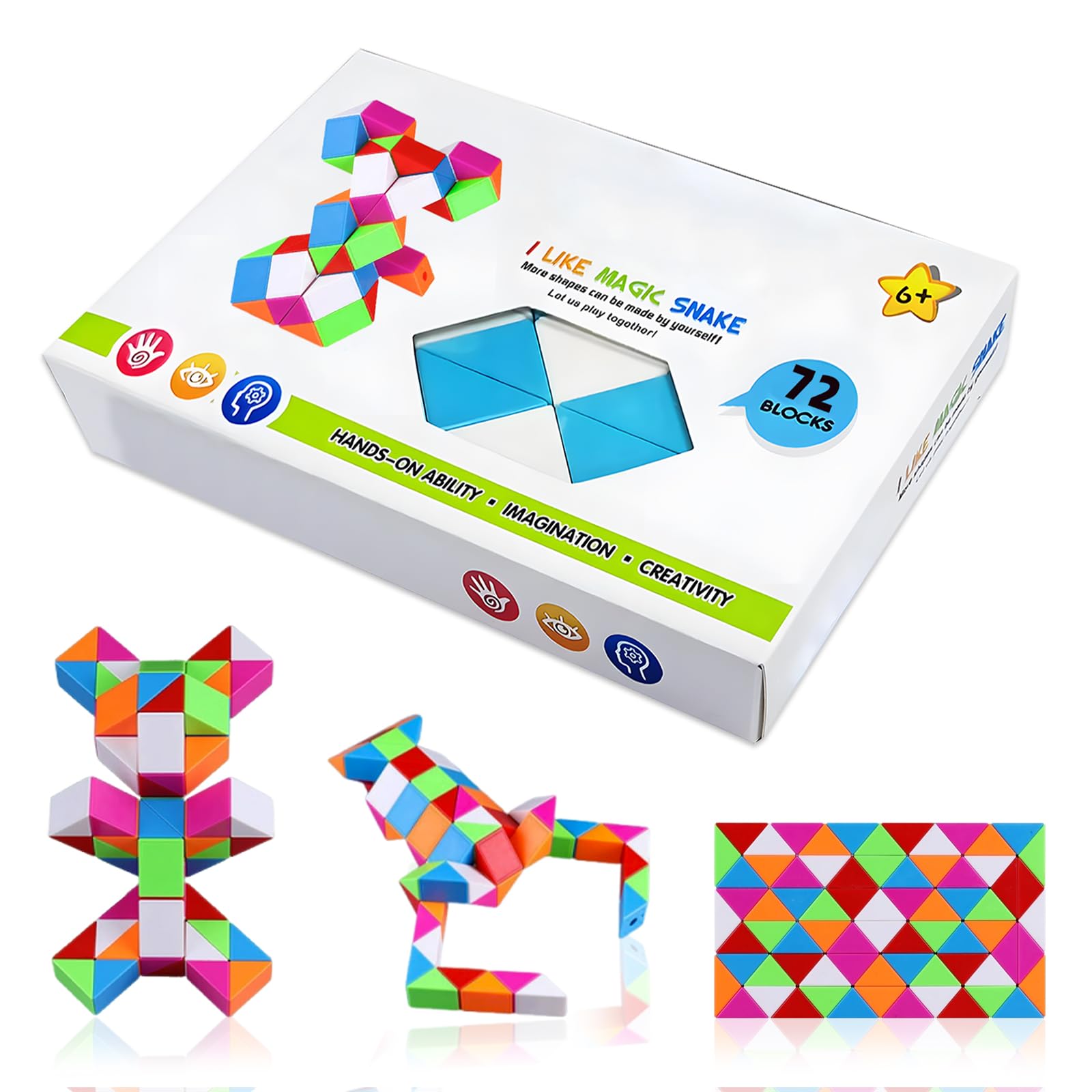 Amazon | SINGERTOP スネークキューブ マジックスネーク マジック