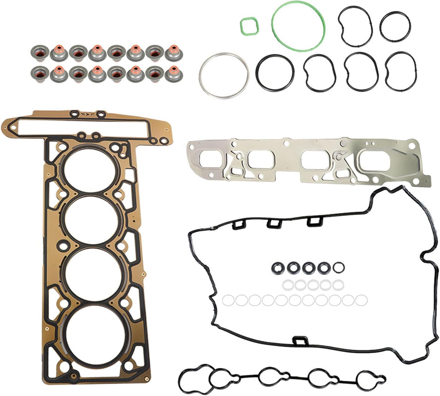 WFLNHB Head Gasket Set Replacement for 2010-2013 Buick Verano Chevy Equinox Malibu GMC 2.4L HS26517PT ES72196