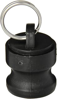 Banjo 100125PL Polypropylene Cam & Groove Fitting, Dust Plug, 1" Male Adapter