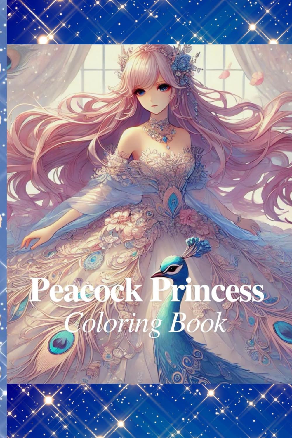 Peacock Princess Coloring Book: Peacock Princess Coloring Book: "For fans of coloring, this book is perfect for helping you relax and unwind in your ... or a great gift choice for someone you love."