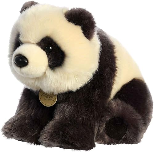 Miniatura 5 de Aurora Adorable peluche Miyoni Panda - Detalle realista - Compañerismo apreciado - Negro 12 pulgadas