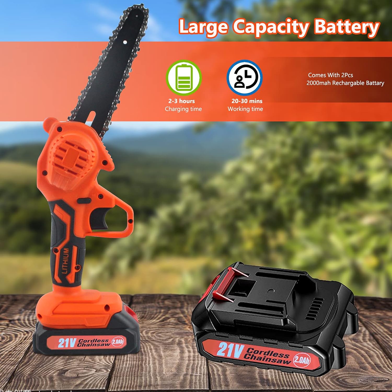 Ridgid Battery Chain Saw