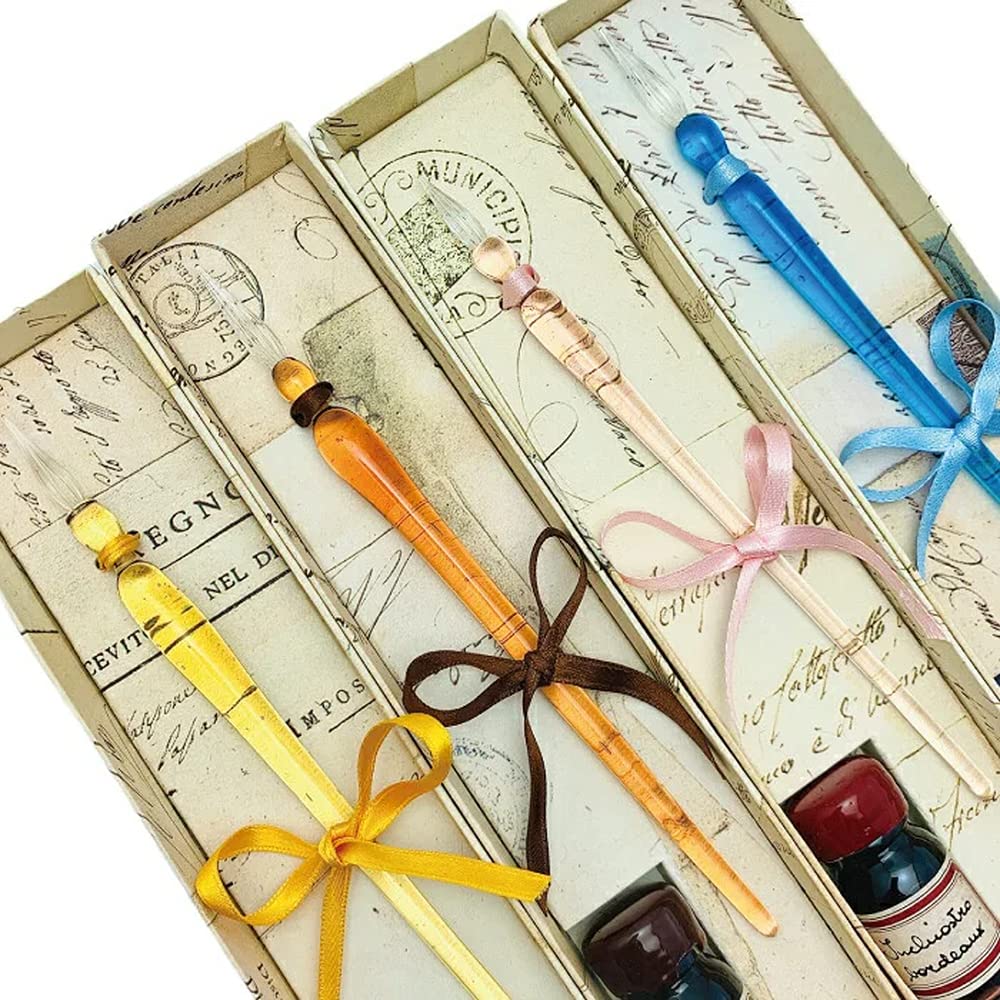 Amazon | ルビナート ガラスペン インクセット ピンク NOV/F-PK