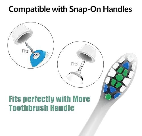 Miniatura 3 de Cabezales de repuesto para cepillos de dientes compatibles con cabezales de repuesto Philips Sonicare, cabezal de cepillo eléctrico para 4100 5100