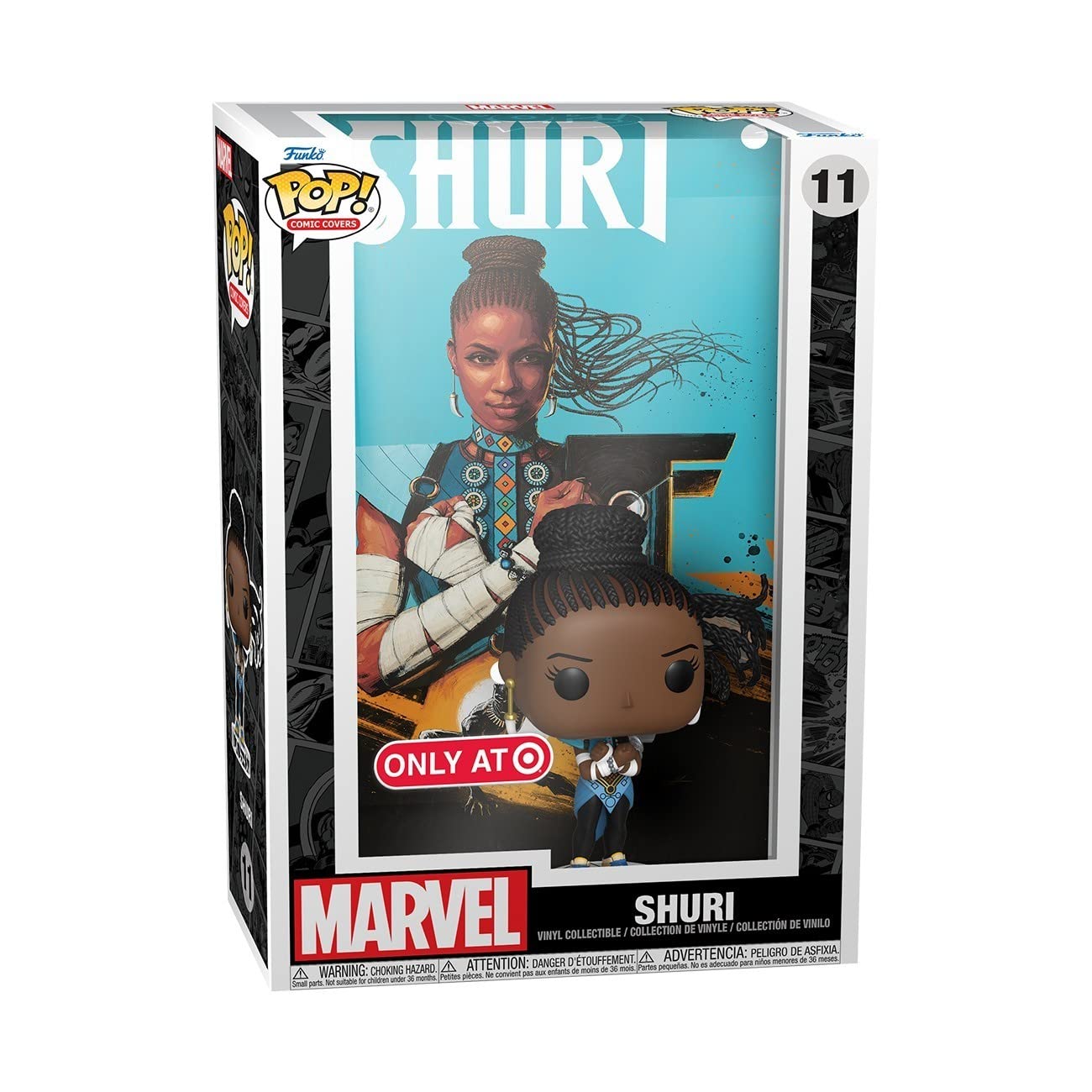 Funko Pop! Marvel Comics Shuri US Exclusive Vinyl Figure, Multicolor - Image 2