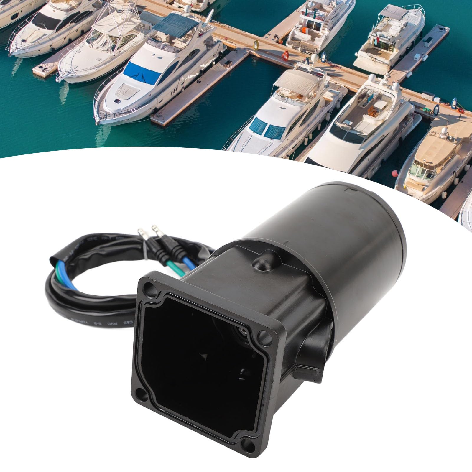 Il Motore Fuoribordo Power Trim Sostituisce in Modo Efficiente Il Tilt Trim Force Marine da 50 a 125, Cavo Reversibile da 12 V per gli Appassionati di da Diporto
