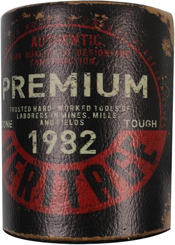 Miniatura 3 de Retro Pen Container Accesorios de escritorio de oficina Cubierta de cuero PU Soporte de lápiz redondo Organizador de escritorio - 1982