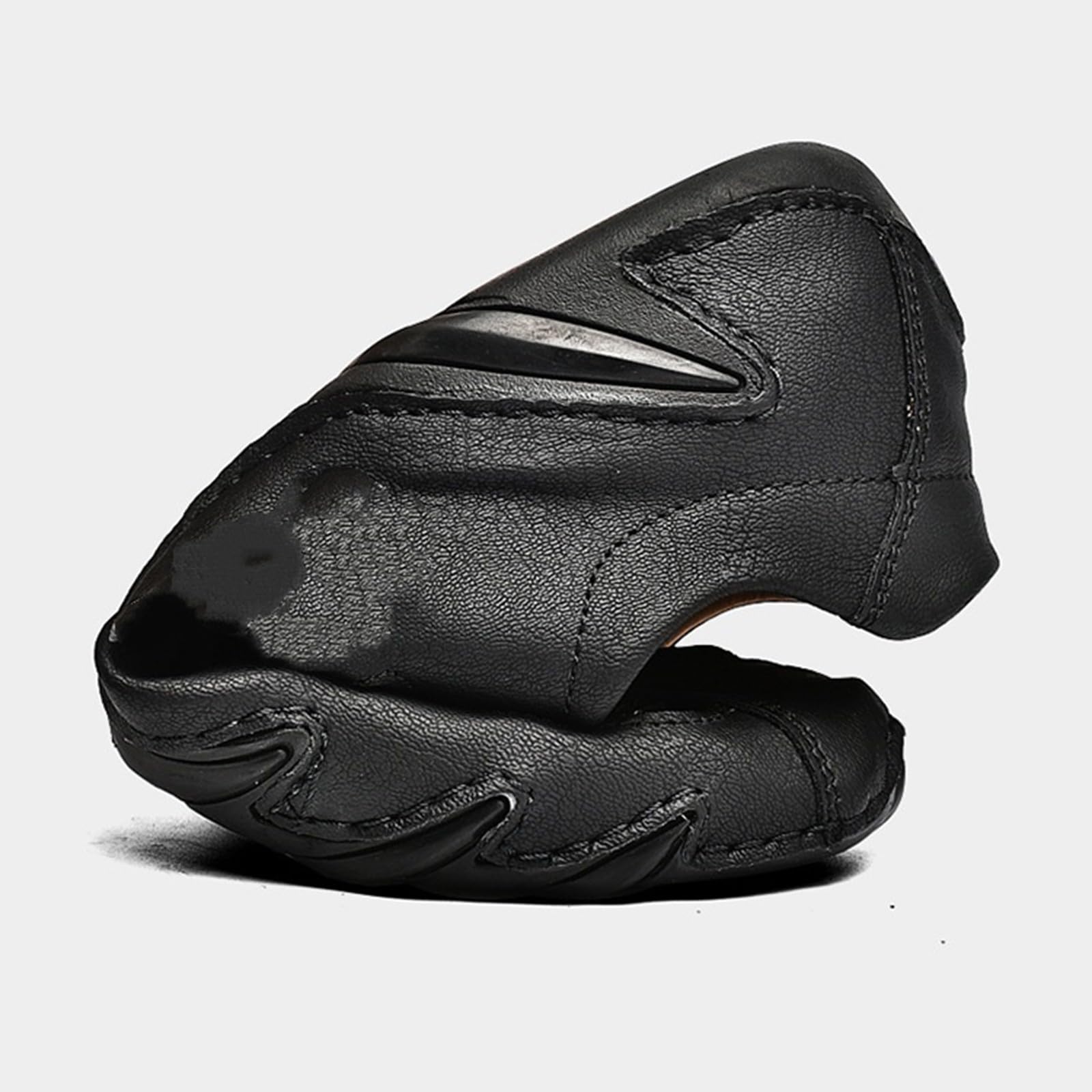 Sandalias de dedo cerradas para hombre Deportes al aire libre Zapatos descalzos Zapatos de playa ligeros ahuecados transpirables cómodos zapatos de pescador zapatos de pescador pies anchos