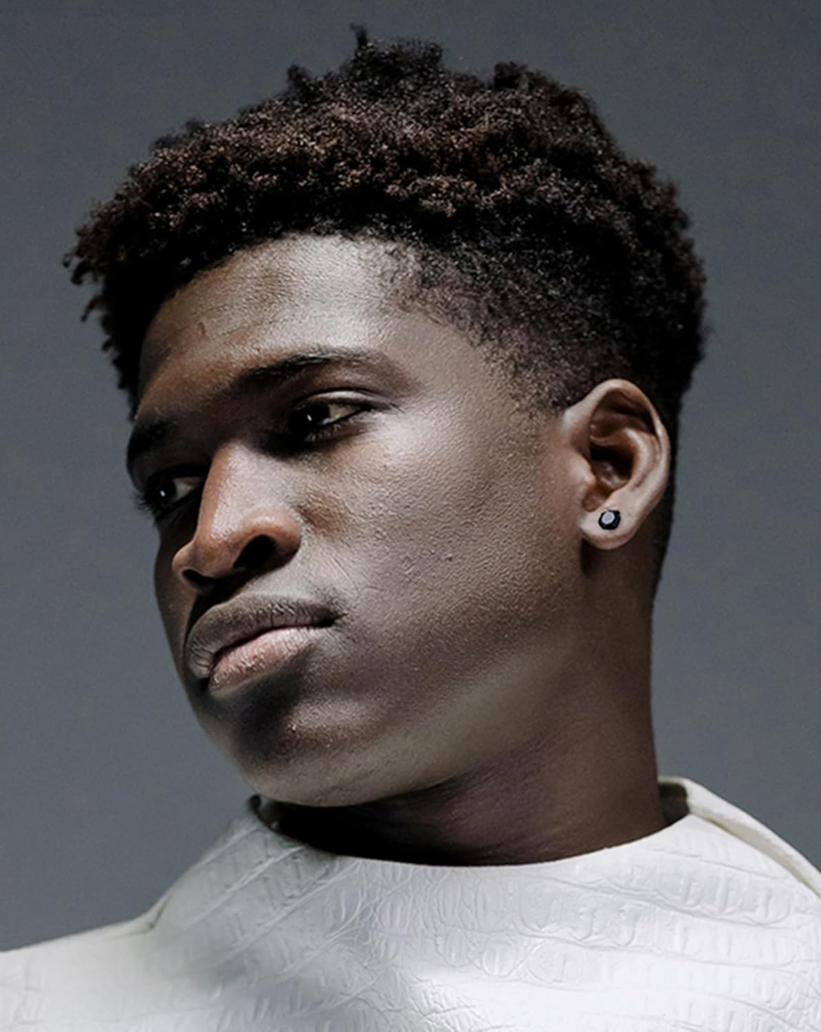 12 Pairs Stainless Steel Stud Earrings Cubic Zirconia Cartilage Barbell Earring Set for Men Women 8mm - Image 4