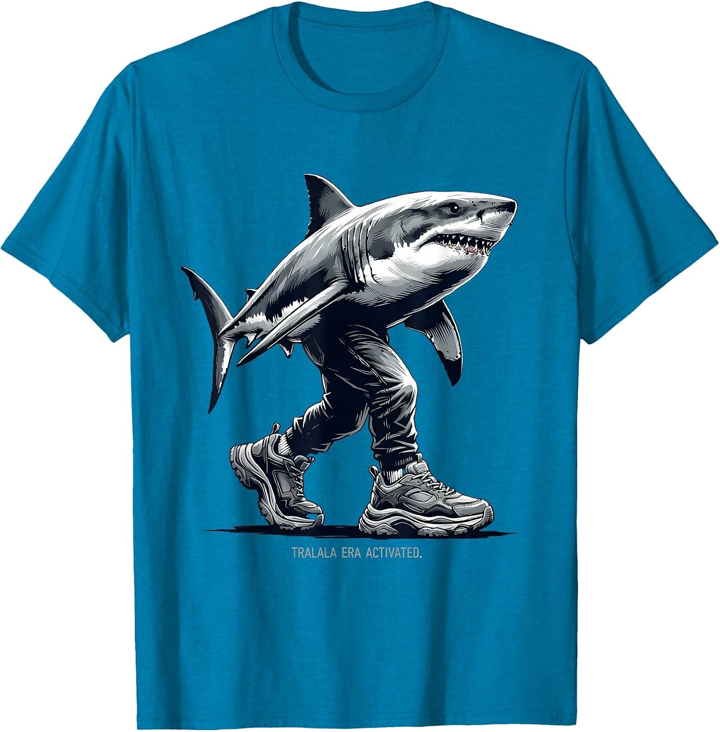 Tralala Era Activated Tralalero Tralala Design T-Shirt image 4