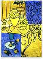 アンリ・マティス(Henri Matisse)、【黄色いドレス】、高級画集画 アンリ・マティス(Henri Matisse)、【黄色いドレス】、高級画集画