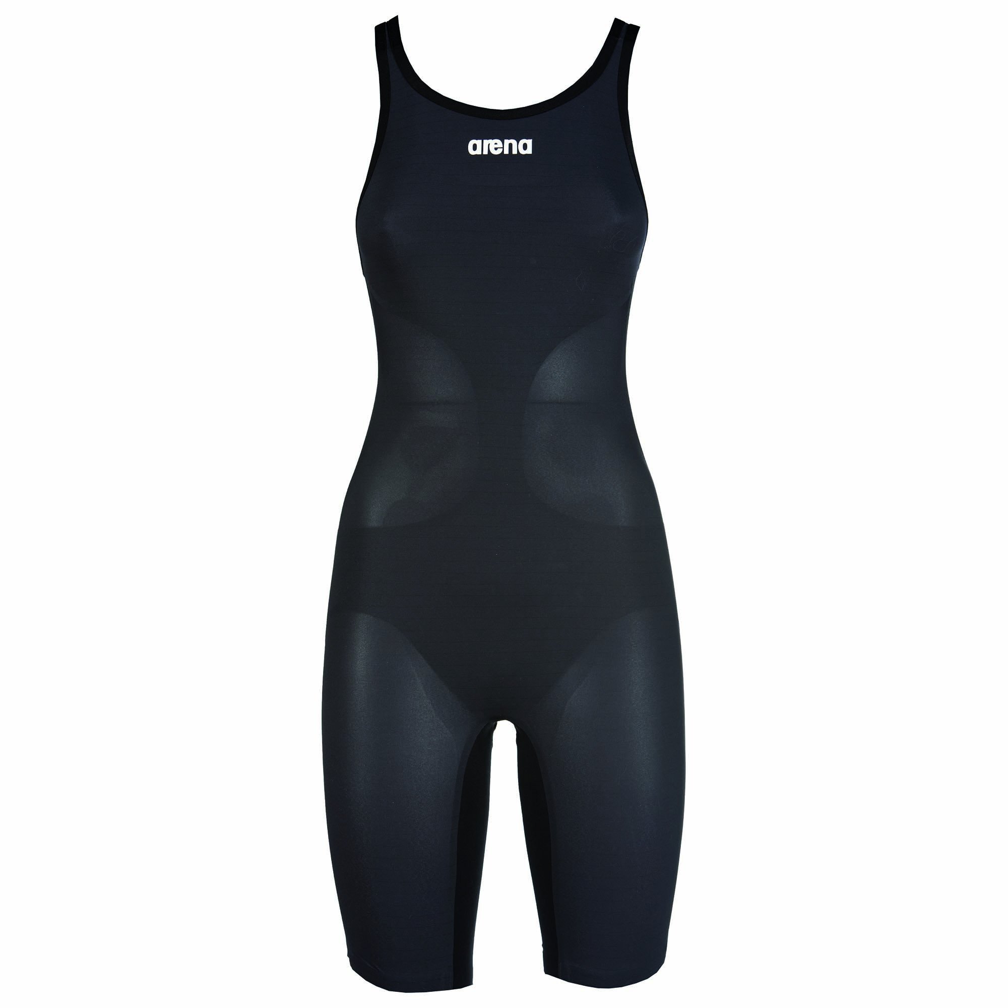 Arenapowerskin Carbon Air Swim Suit Closed Back Fuchsia Titanium