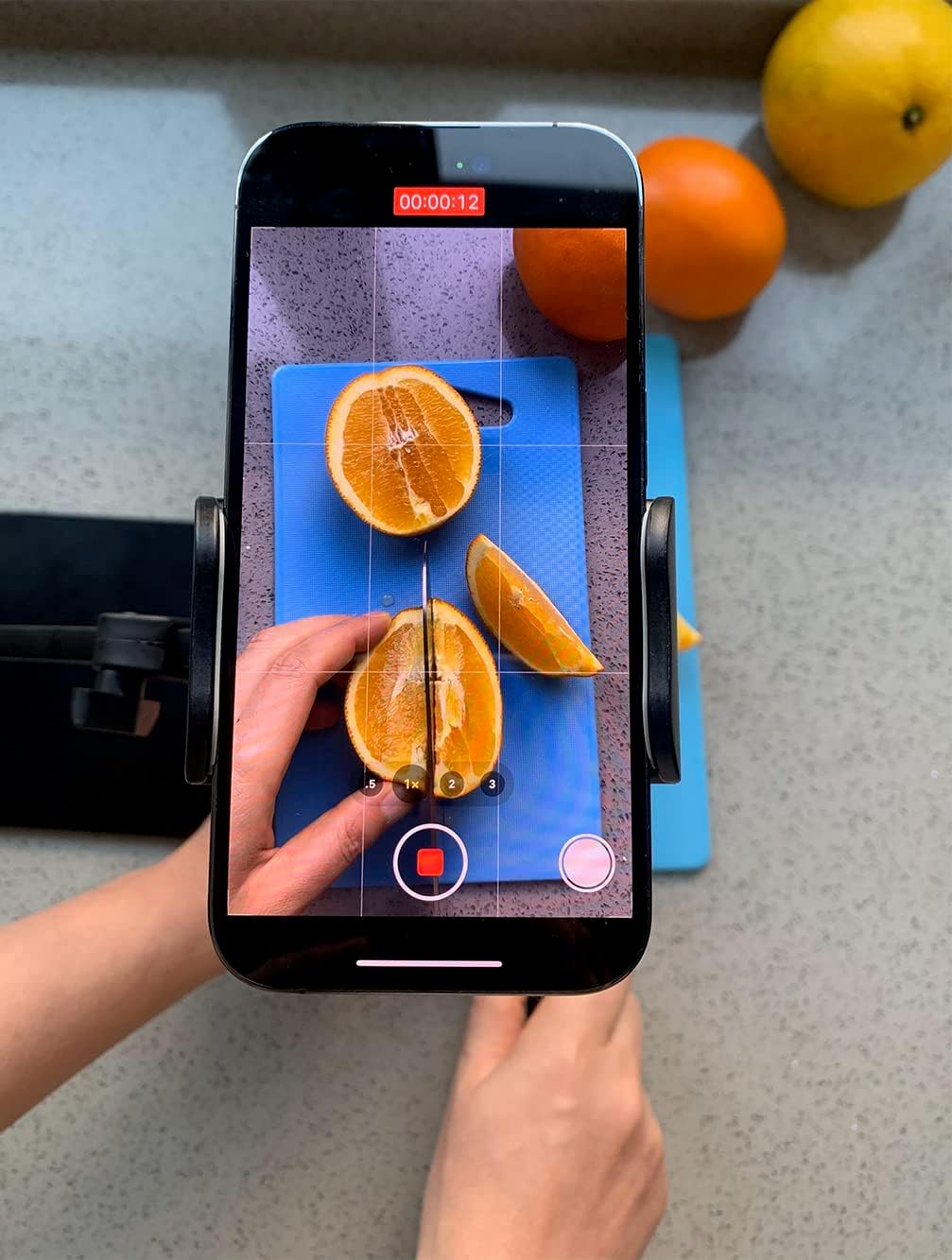 Phone and Tablet Stand with Dual Devices Holders, Universal 360° Swivel Tablet/Phone Holder Compatible iPad, iPhone, and Other 3.5”~11” Devices, NOT for 13" iPad (Black)