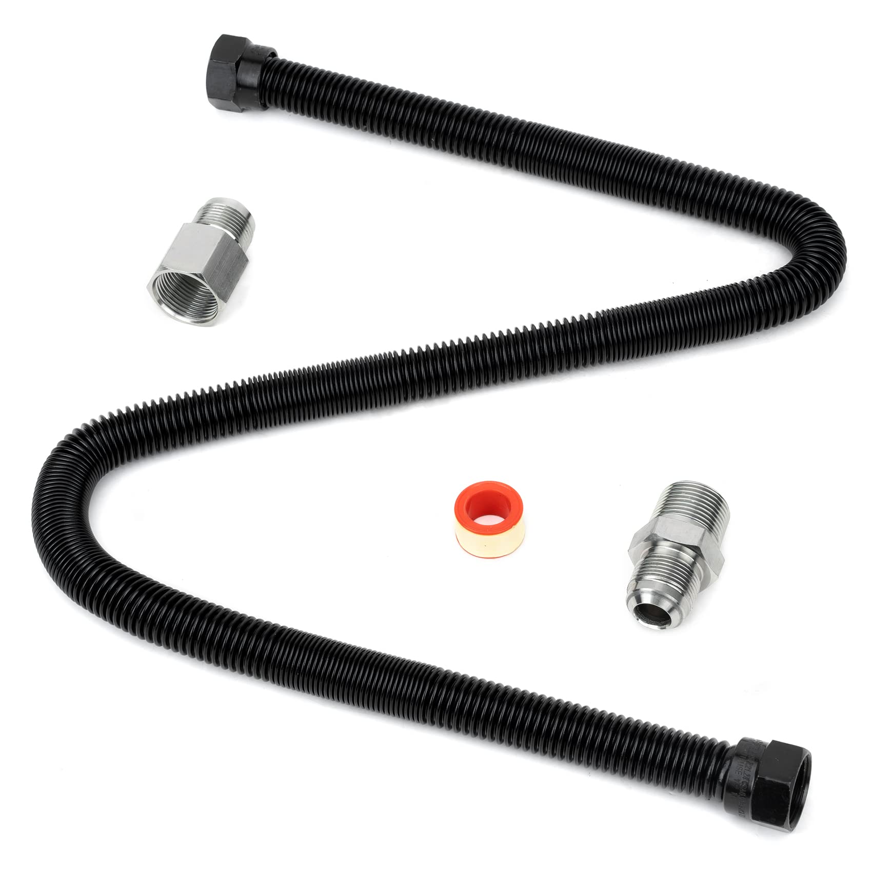 Photo 1 of Stanbroil 3/4" x 36" Non-Whistle Flexible Flex Gas Line for Natural Gas or Liquid Propane Fire Pit and Fireplace