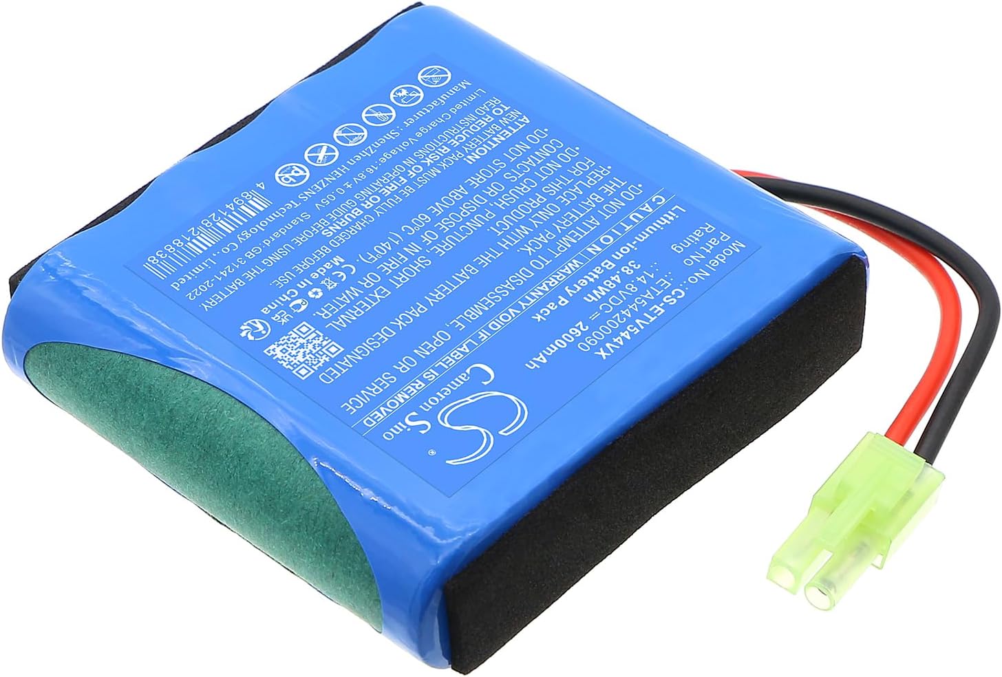 Battery for ETA 5442 Verto PN:ETA ETA544200090 2600mAh / 38.48Wh