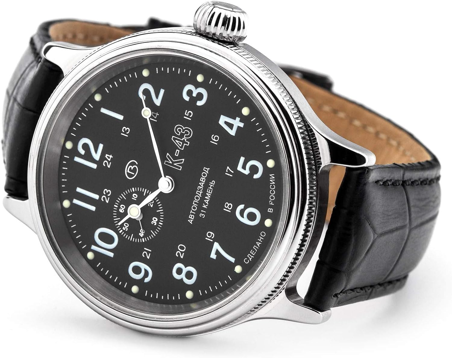 Vostok Komandirskie 2414 219524 russo militare orologio meccanico