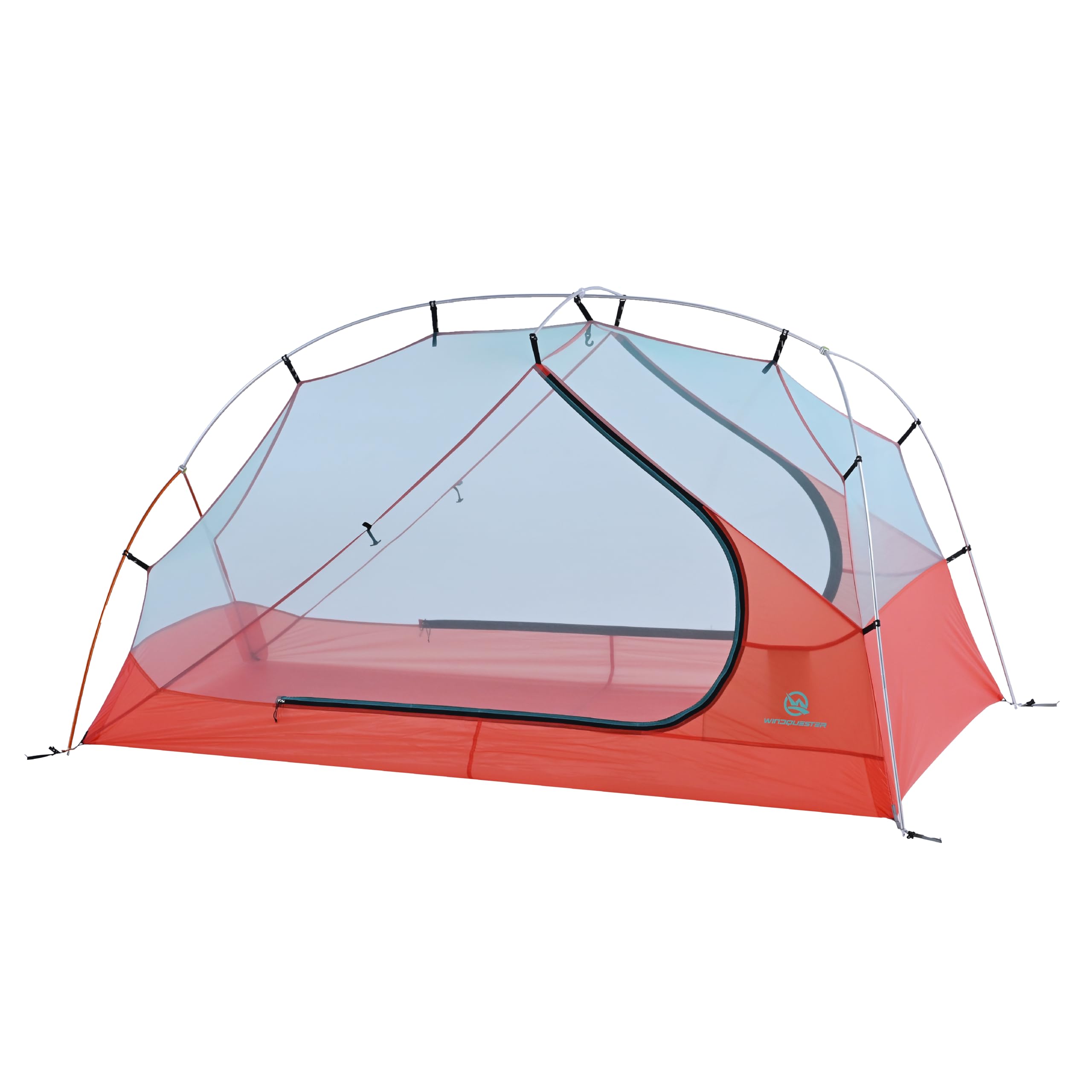 Horizon Lite 2 Ultralight 2-Person Backpacking Tent – Freestanding, 3-Season, Waterproof Double-Door Design – Seafoam Blue Bundle with Footprint : Sports & Outdoors