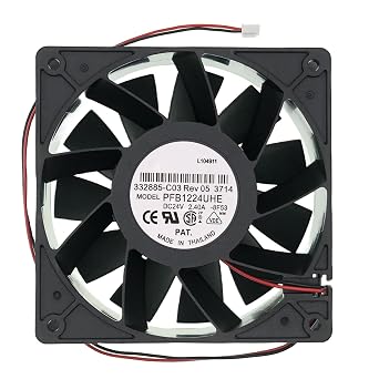PFB1224UHE -8F53-6L14 12CM 12038 120x120x38MM Fan 2-Pin DC 24V 2.40A Wind Volume Inverter Cooling Fan