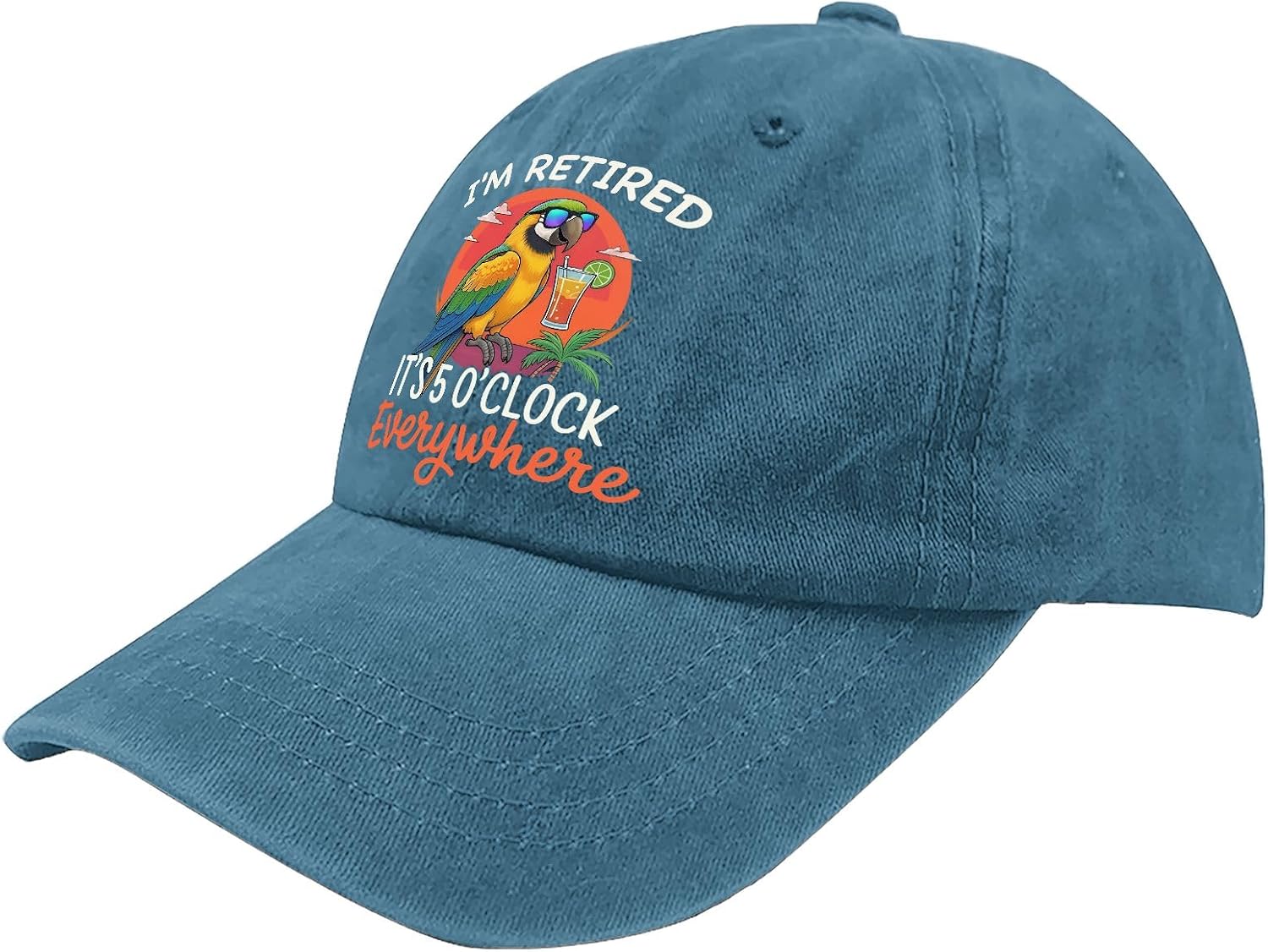 It is 5 O'clock Somewhere Sun Hats Cycling Caps for Her