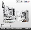 ASRock X870 Steel Legend RGB ATX Motherboard AMD AM5 Ryzen 9000 and 8000, DDR5, 5x M.2 SSD, AMD EXPO, WiFi 7