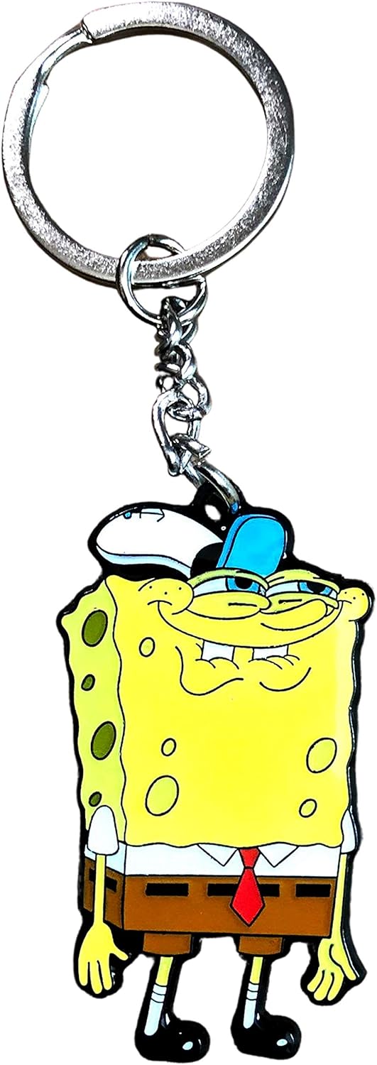 Zen Monkey Studios You Like Krabby Patties, Don't Ya? - SpongeBob Squarepants Enamel Keychain