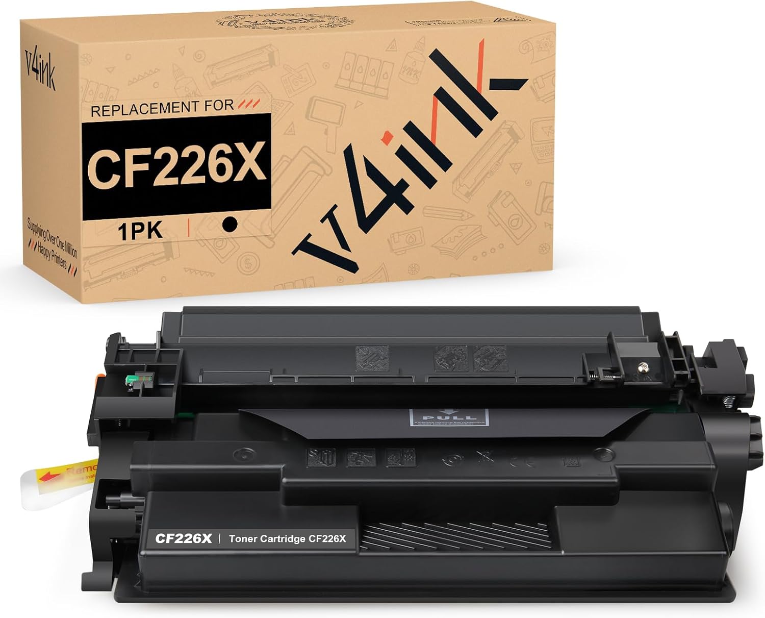 v4ink 052H Toner Cartridge Compatible Replacement for Canon 052 052H Toner Cartridge HP 26X CF226X High Yield Black Ink for Canon ImageCLASS MF421dw MF424dw MF426dw MF429dw LBP214dw LBP215dw 1-Pack