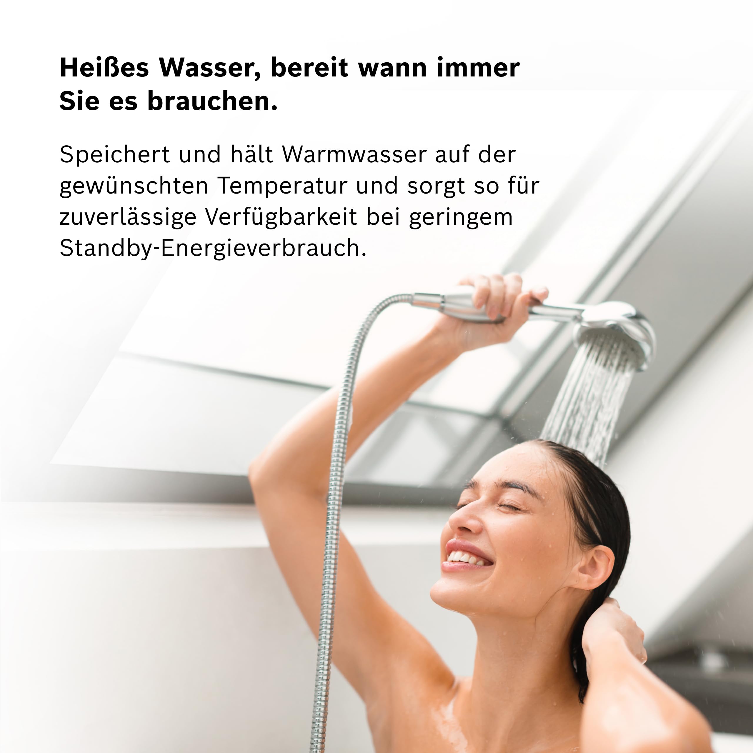 Bosch Elektrischer Wandspeicher Tronic Plus Store - Warmwasserspeicher druckfest mit geringem Bereitschaftsenergieverbrauch, 30 Liter [Energieklasse B]