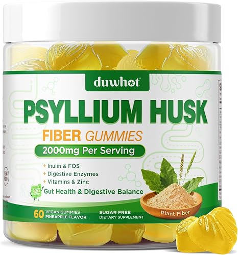 Psyllium Husk Gummies for Adults