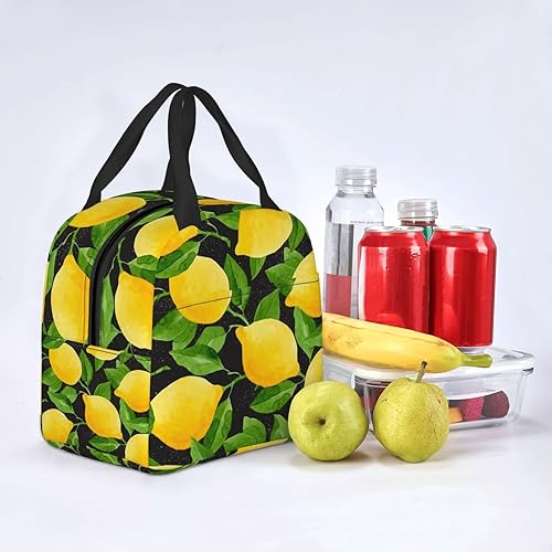 Miniatura 4 de Bolsa de almuerzo reutilizable con aislamiento para mujeres y hombres impermeable lonchera térmica para el trabajo oficina viajes picnic