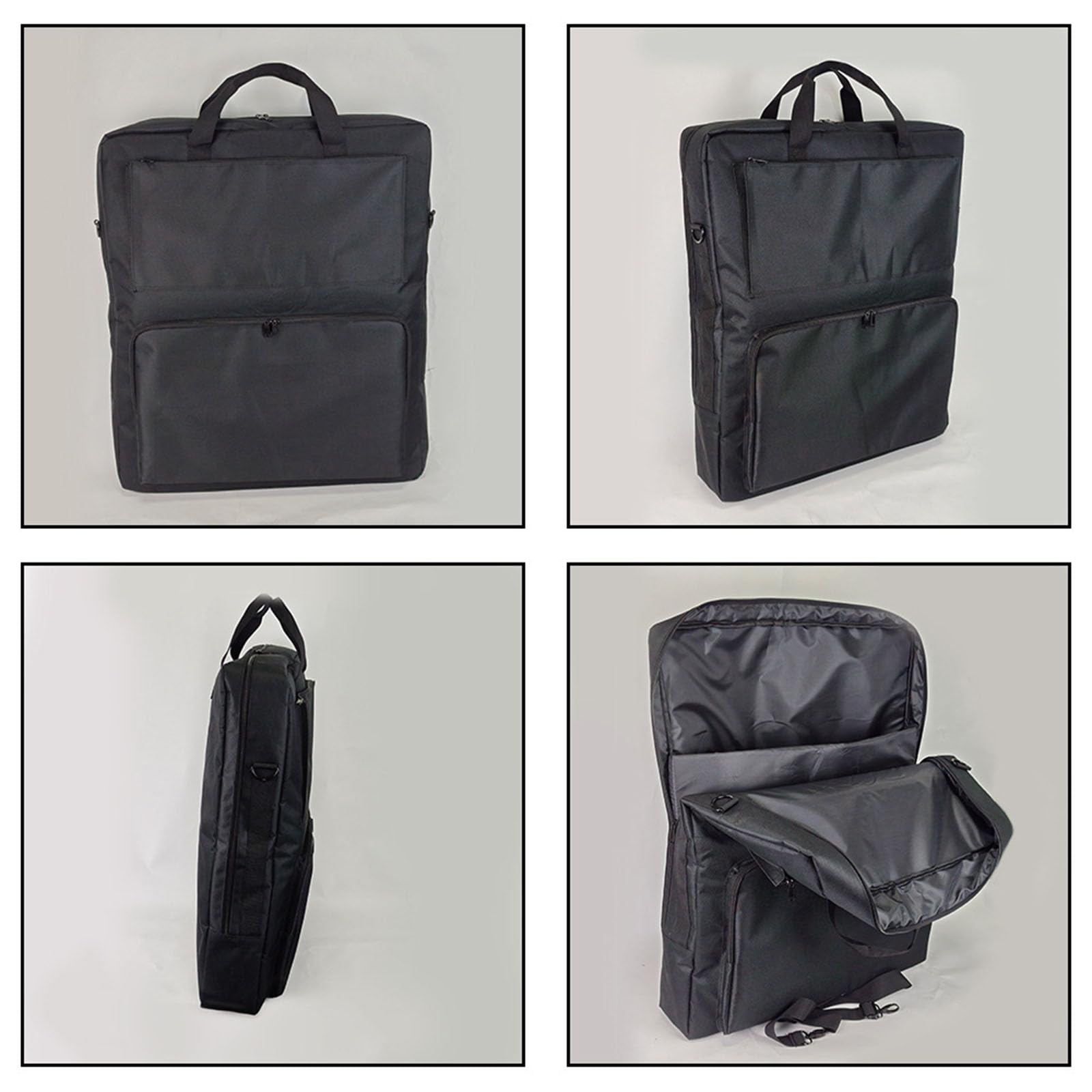 Borsa porta pannelli in tessuto Oxford rinforzato con tracolla regolabile e manici per un facile trasporto pannello resistente agli strappi