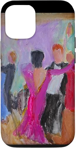iPhone 1212 Pro Ballroom Dance Design de pintura original Dance Comp Case