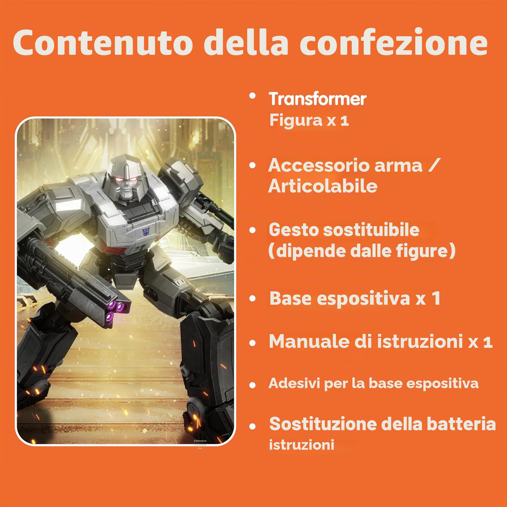 Transformers - Classic Class 12: Model Kit 71 Pezzi Megatron