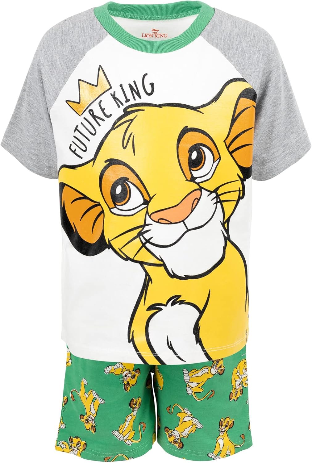 Miniatura 4 de Disney Pixar Cars Mickey Mouse King Toy Story Buzz Lightyear - Conjunto de camiseta gráfica y pantalones cortos de rizo francés