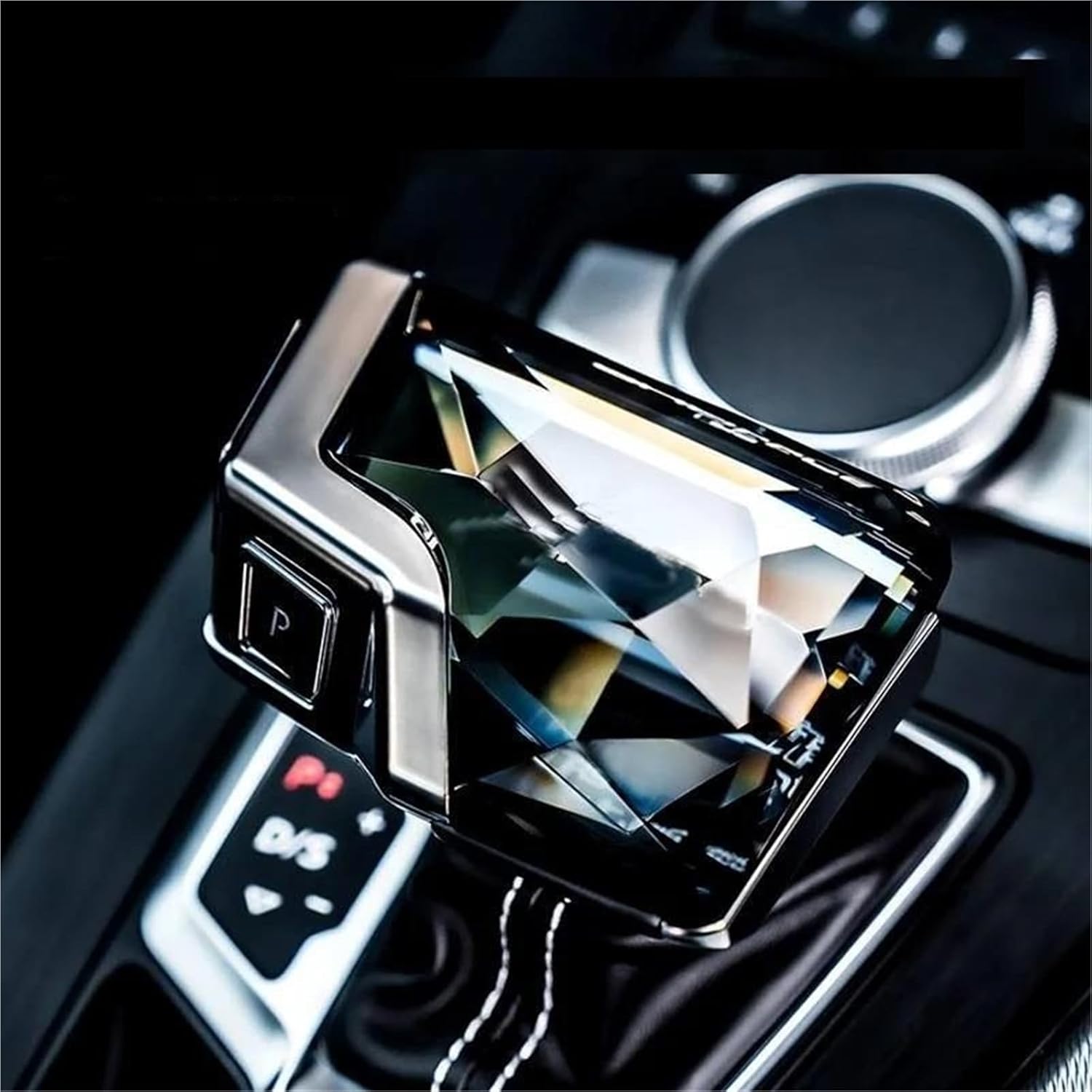 For A6 2019-2025 With Crystal Gear Shift Crystal Gear Shift Knob Suitable