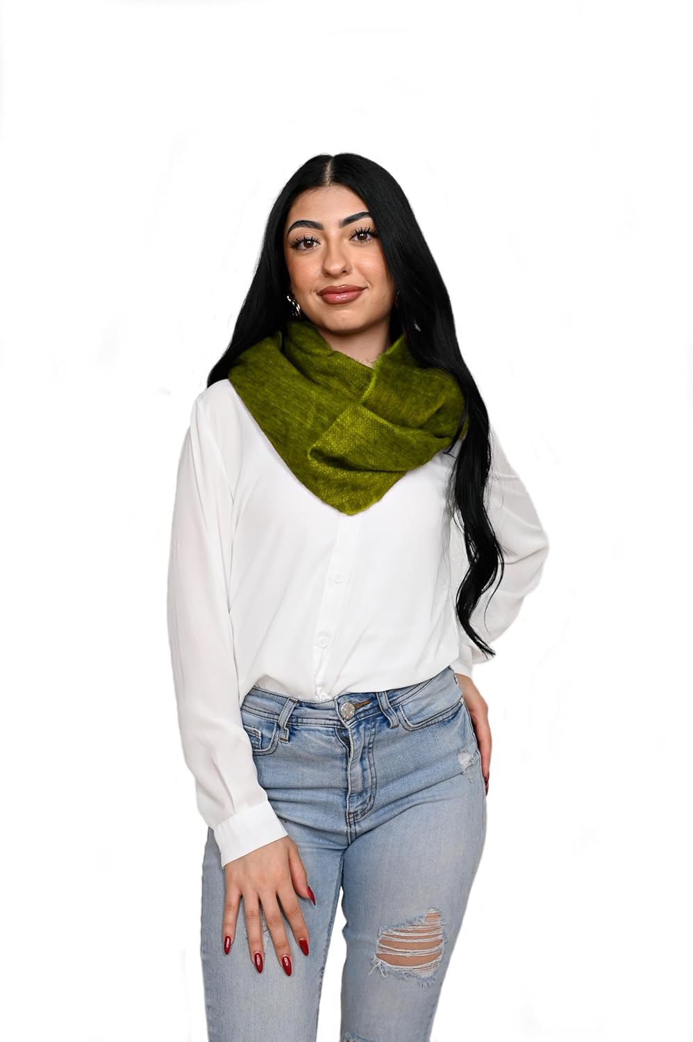 Alpaca Land, Handmade Ecuadorean Alpaca Wool Infinity Scarves