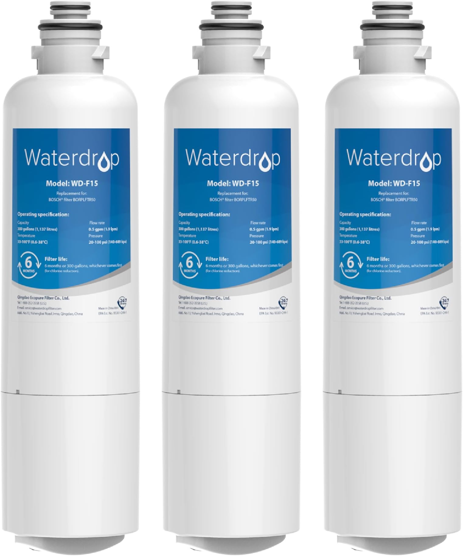 Bosch Ultra Clarity Pro Water Filter (BORPLFTR50) Appliances