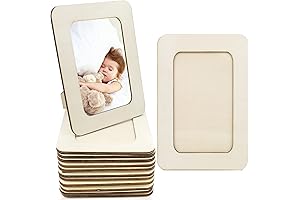 Unfinished Wood Picture Frames for 4x6in Picture