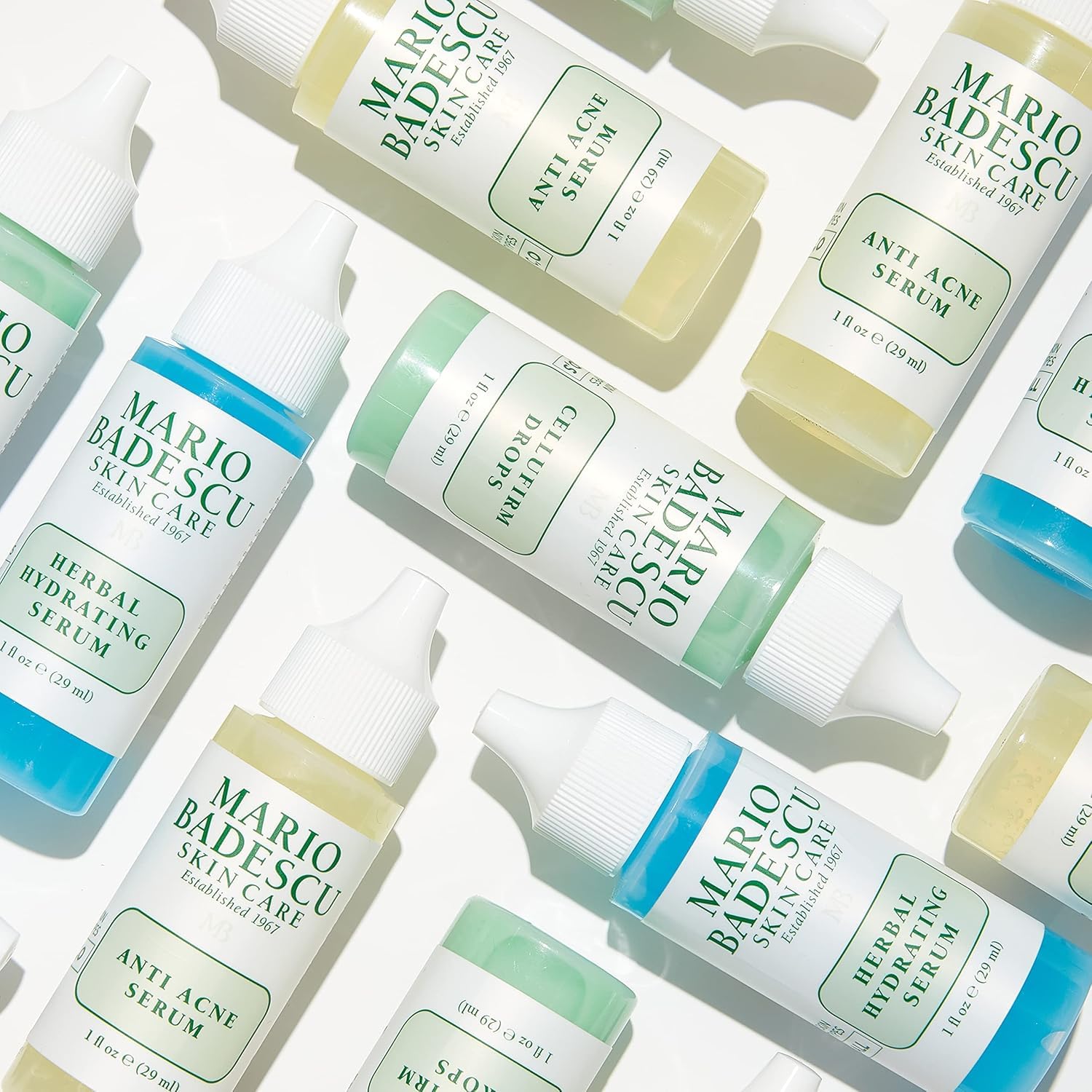 Mario Badescu Anti Acne Serum for Combination & Oily Skin | Clarifying Gel-Serum that Tackles Clogged Pores | Formulated with Salicylic Acid and Glycerin