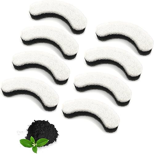 Filtros de fuente de agua Cat para fuente de gato WF050 y WF100, mejorados con nueva tecnología de triple filtración (8 piezas)