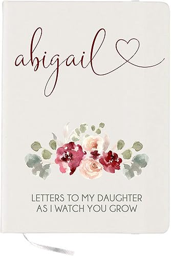 Mom Journal for Daughter Personalized Journal Letters to My Daughter Baby Journal Baby Shower Gift Baby Keepsake Gift for Mom to Be