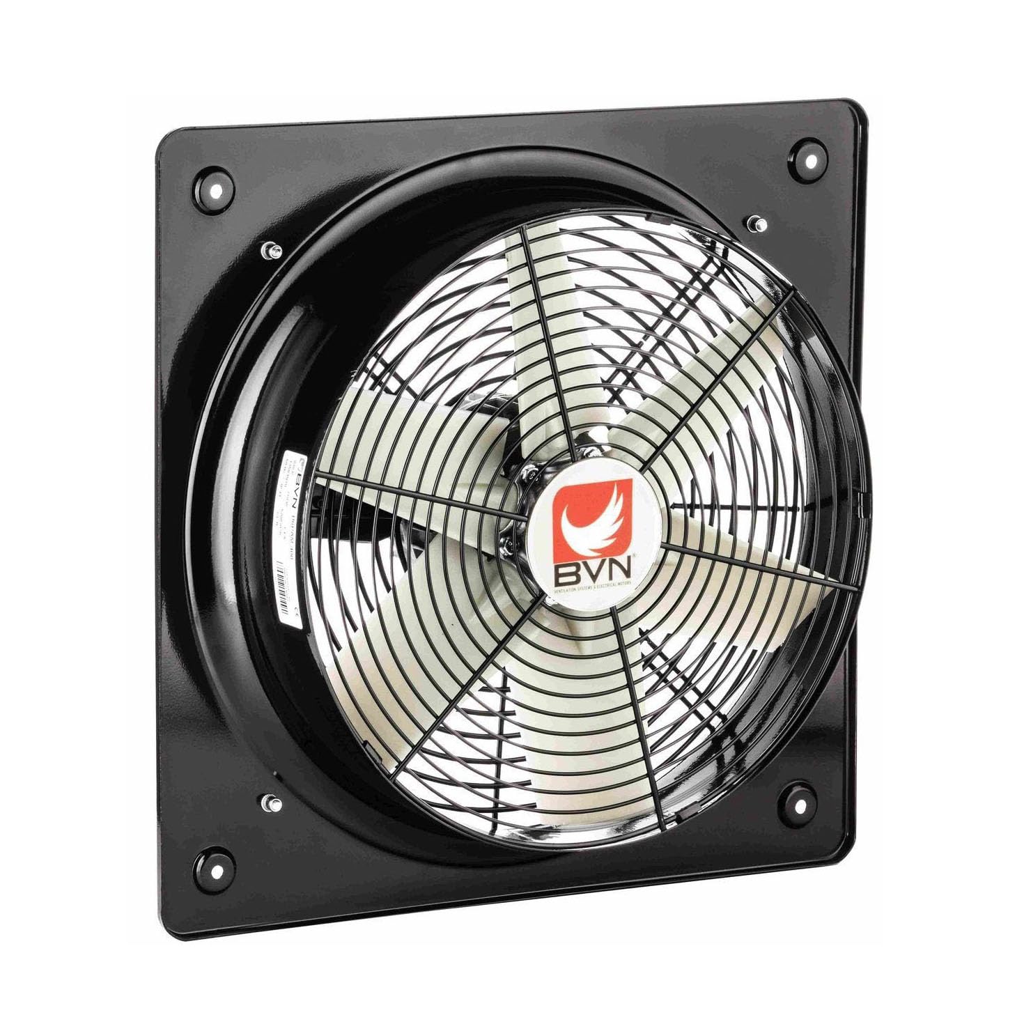 Ventilatore assiale industriale in metallo per parete e finestra, diverse dimensioni B6PA (300)