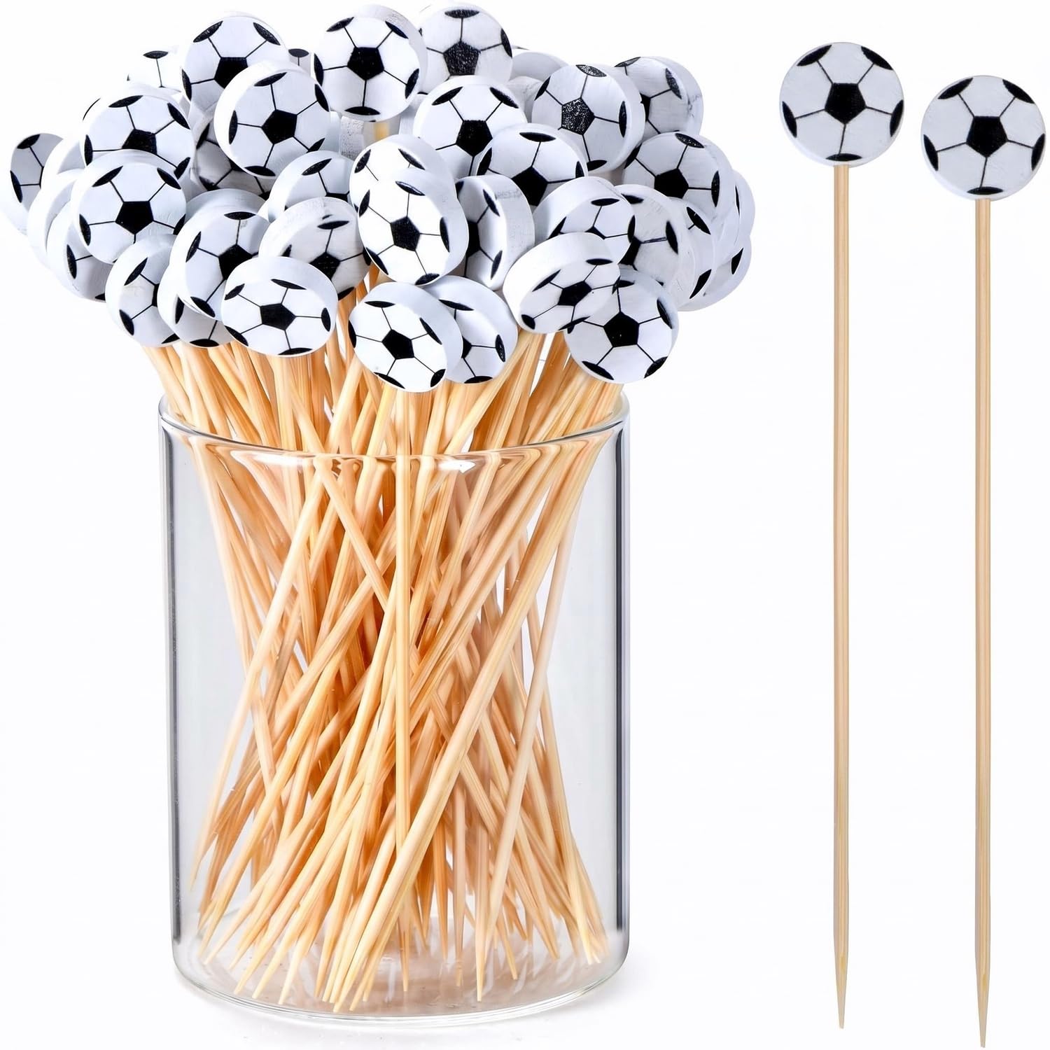 Paquet de 100 cure-dents de soccer