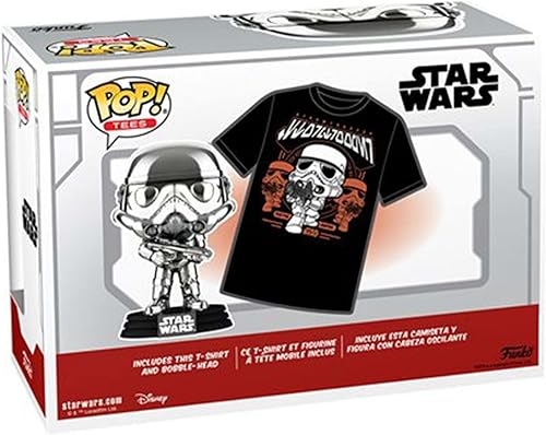 Miniatura 2 de Funko Pop! & Tee Star Wars Stormtrooper- L