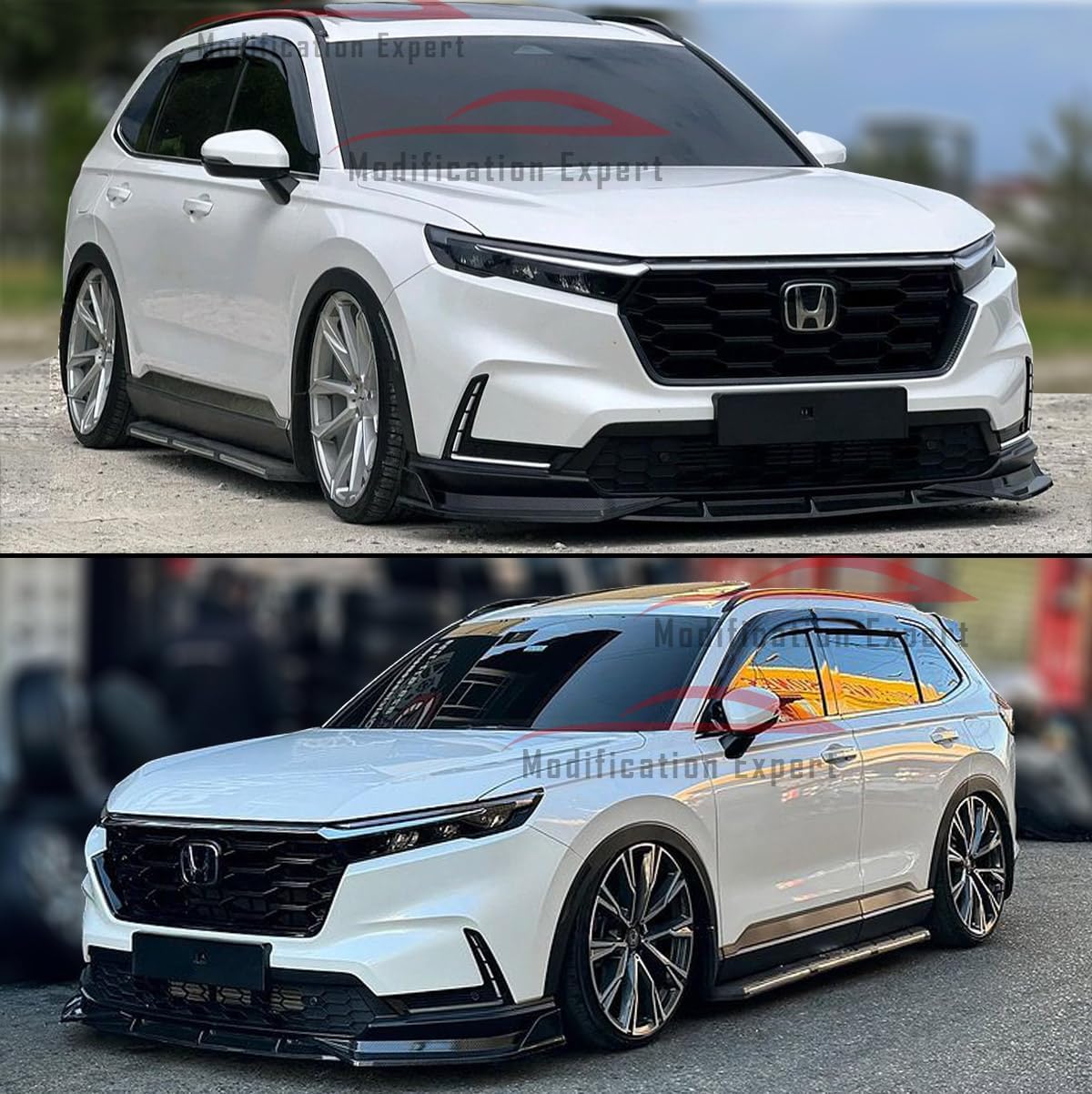 Fits for 2023-2026 Honda CR-V CRV JDM Wavy Mugen Style Window Visors Rain Guards Deflectors / 2024 2025