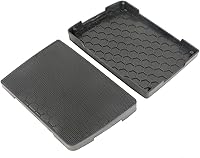 Vista 1 de XMT-MOTO Juego de parrillas con tapa para alforja para Harley Davidson Touring 1993-2013, color negro