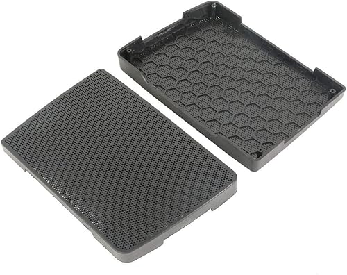 XMT-MOTO Juego de parrillas con tapa para alforja para Harley Davidson Touring 1993-2013, color negro